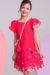 Vestido Infantil + Bolsinha Chloe Pink