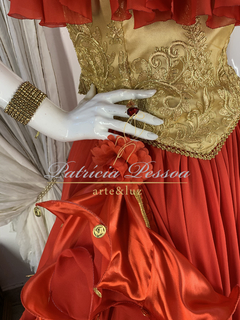 Roupa Cigana - (cód.03251) - Atelier Patricia Pessoa