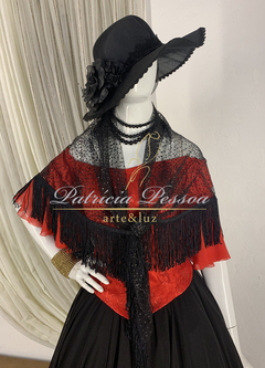 Roupa de Pomba Gira - (cód.07267) - Atelier Patricia Pessoa