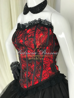 Roupa de Pomba Gira - (cód.07081) - Atelier Patricia Pessoa