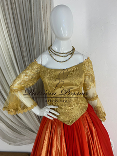 Roupa Cigana - (cód.03115) - Atelier Patricia Pessoa