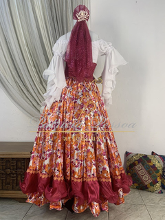 Roupa Cigana - (cód.03302) - Atelier Patricia Pessoa