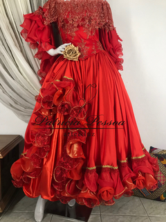 Roupa Cigana - (cód.03190) - Atelier Patricia Pessoa