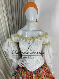 Roupa Cigana - (cód.03136) - Atelier Patricia Pessoa