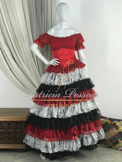 Roupa de Pomba Gira - (cód.07152)