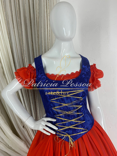 Roupa Cigana - (cód.03175) - Atelier Patricia Pessoa