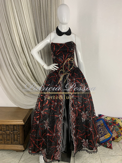 Roupa de Pomba Gira - (cód.07231) - Atelier Patricia Pessoa