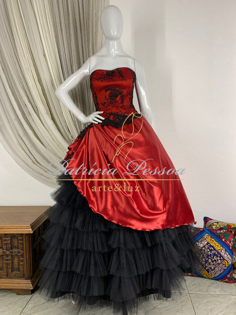 Roupa preta de pomba gira cheap