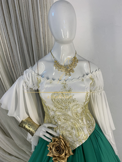 Roupa Cigana - (cód.03280) - Atelier Patricia Pessoa