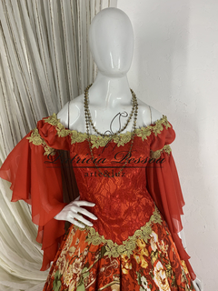 Roupa Cigana - (cód.03230) - Atelier Patricia Pessoa