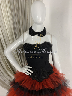 Roupa de Pomba Gira - (cód.07240) - Atelier Patricia Pessoa