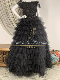 Roupa de Pomba Gira - (cód.07238) - Atelier Patricia Pessoa