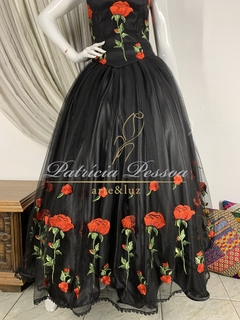 Roupa de Pomba Gira - (cód.07242) - Atelier Patricia Pessoa