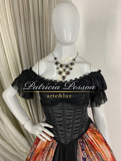 Roupa Cigana - (cód.03176) - Atelier Patricia Pessoa