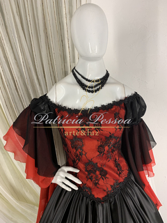 Roupa de Pomba Gira - (cód.07250) - Atelier Patricia Pessoa