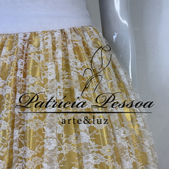 SAIA MONICA AMARELO MOSTARDA - Atelier Patricia Pessoa