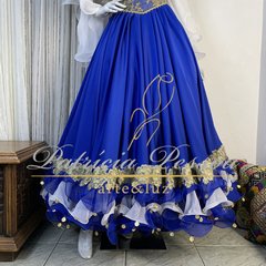 Roupa Cigana - (cód.03365) - Atelier Patricia Pessoa