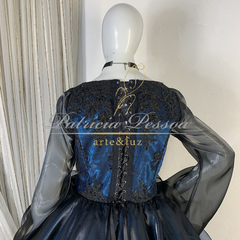 Roupa de Pomba Gira - (cód.07321) - Atelier Patricia Pessoa