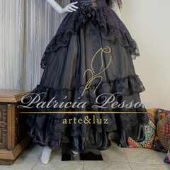 Roupa de Pomba Gira - (cód.07353) - Atelier Patricia Pessoa