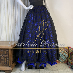 SAIA LILIANE AZUL ROYAL - comprar online