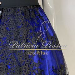 SAIA NANCY AZUL ROYAL - Atelier Patricia Pessoa