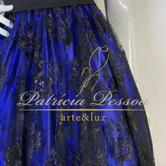 SAIA STELA AZUL ROYAL - Atelier Patricia Pessoa