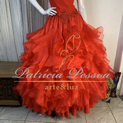 Roupa de Pomba Gira - (cód.07354) - Atelier Patricia Pessoa