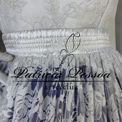 SAIA MILENA AZUL ROYAL - Atelier Patricia Pessoa