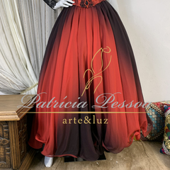 Roupa de Pomba Gira - (cód.07328) - Atelier Patricia Pessoa