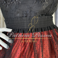 SAIA LIDIA VERMELHO FECHADO - Atelier Patricia Pessoa