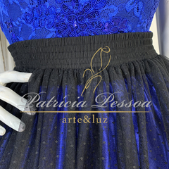 SAIA ELENA AZUL ROYAL - Atelier Patricia Pessoa