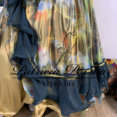 Roupa Cigana - (cód.03343) - Atelier Patricia Pessoa