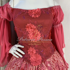 Roupa Cigana - (cód.03319) - Atelier Patricia Pessoa