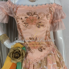 Roupa Cigana - (cód.03309) - Atelier Patricia Pessoa