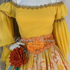 Roupa Cigana - (cód.03305) - Atelier Patricia Pessoa