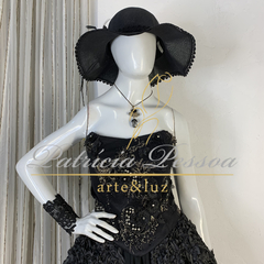 Roupa de Pomba Gira - (cód.07333) - Atelier Patricia Pessoa