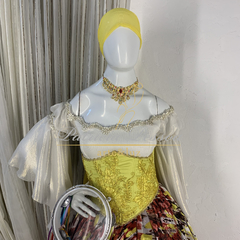 Roupa Cigana - (cód.03330) - Atelier Patricia Pessoa