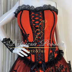 Roupa de Pomba Gira - (cód.07339) - Atelier Patricia Pessoa