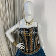 Roupa Cigana - (cód.03331) - Atelier Patricia Pessoa