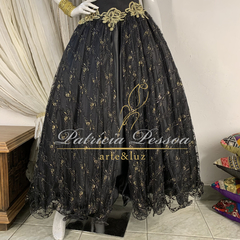 Roupa de Pomba Gira - (cód.07308) - Atelier Patricia Pessoa