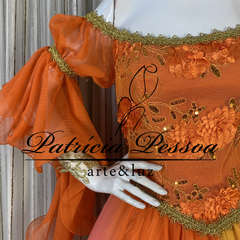 Roupa Cigana - (cód.03353) - Atelier Patricia Pessoa