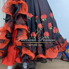 Roupa de Pomba Gira - (cód. 07355) - Atelier Patricia Pessoa