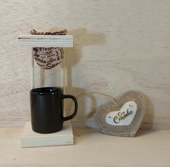Imagem do Mini Coador Coffee Shop - Enfeite de Mesa