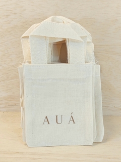 Sacolinha Minibag Semi Joias - Personalizada - Estampa Padrão - Algodão Cru - Brinde Personalizado na internet