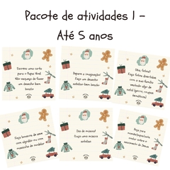 Calendário do Advento Ícones de Natal - Kit Natalino na internet