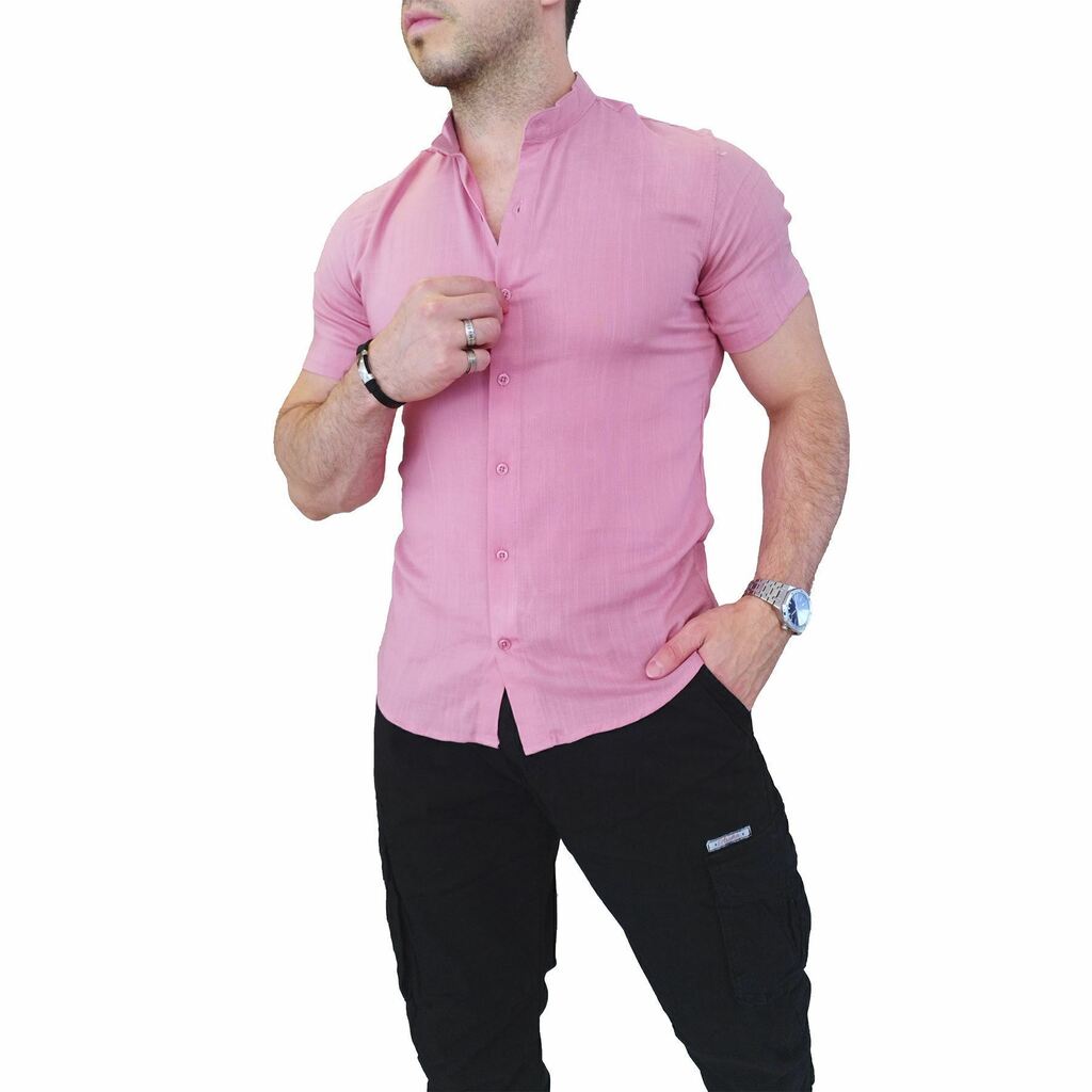 Camisa Manga Corta Hombre Lino La Dolfina Polo Urbana