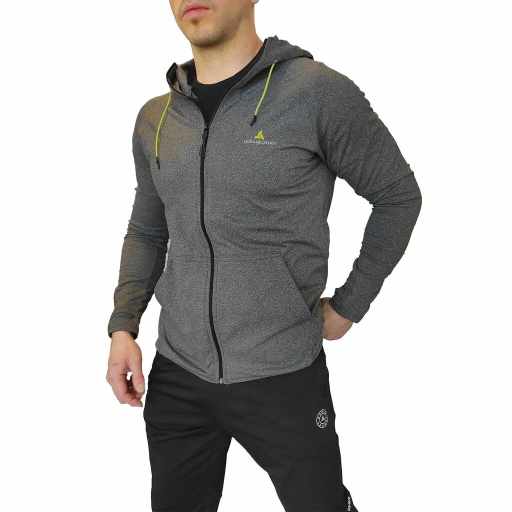 Campera Deportiva Hombre Run Urban Luxury Lycra