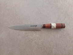 cuchillo campo hoja acero inoxidable 16 cm con vaina de cuero en internet