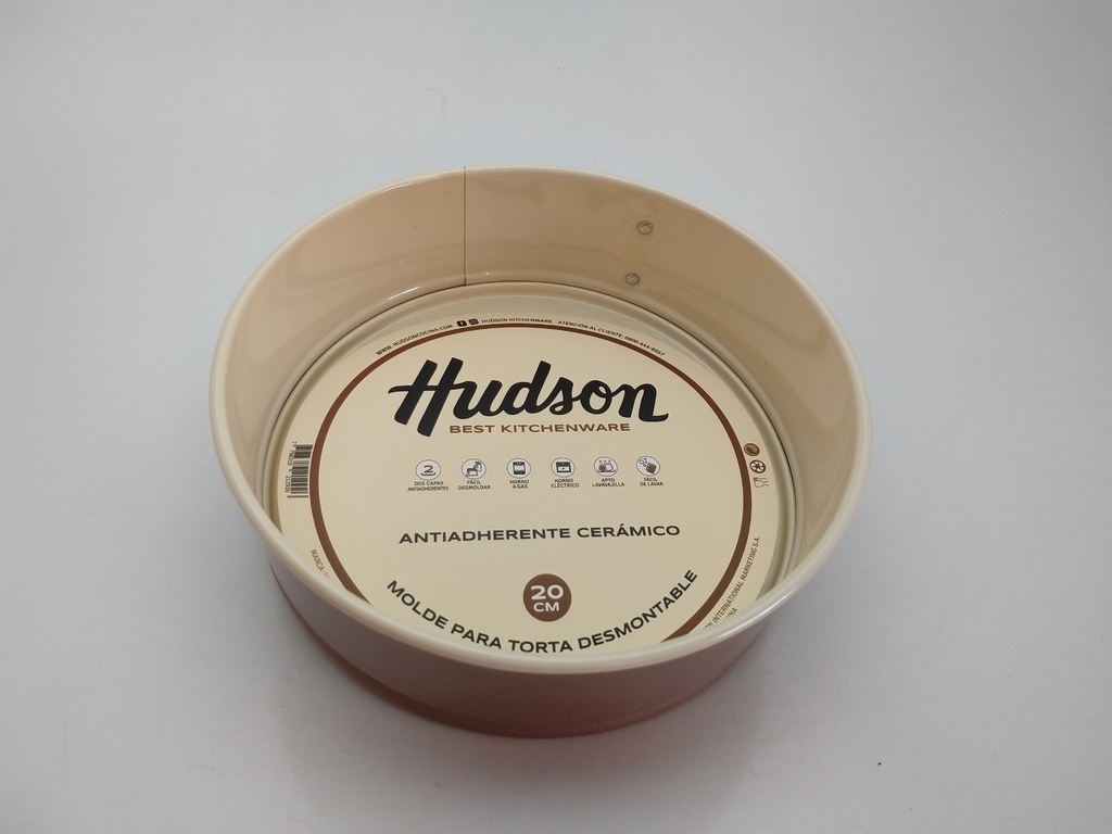 Molde Flan/budín Hudson Con Antiadherente Cerámico 25 Cm