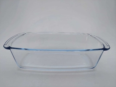 fuente molde rectangular 27 vidrio templado - comprar online